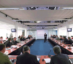 IRRS close out meeting in France on 17th November 2006 &copy;&nbsp;ASN
