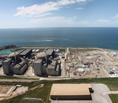 Flamanville nuclear power plant on the Channel Coast &copy;&nbsp;ASN