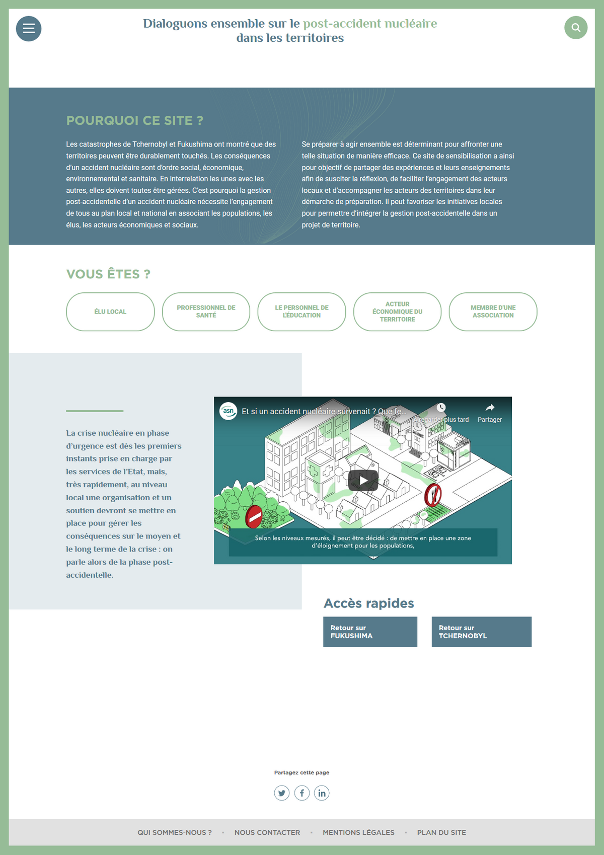 Site post-accident-nucleaire.fr
