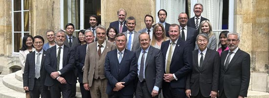  55ᵉ réunion de l'International Nuclear Regulators Association (INRA) à Paris sous la présidence de l’ASNR