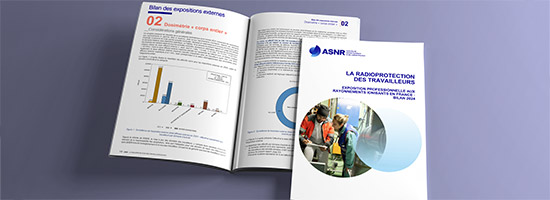 Bilan 2024 des expositions professionnelles aux rayonnements ionisants en France