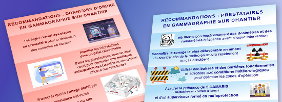 Radiographie industrielle : des fiches de bonnes pratiques pour les professionnels